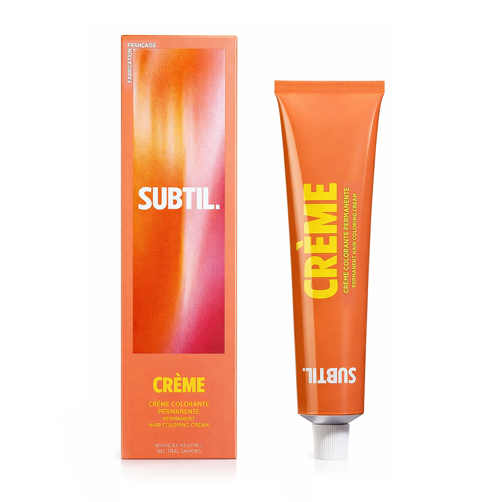 Стійка крем-фарба для волосся Subtil Creme Permanent Hair Color 10 Lightest Blonde, 60 мл